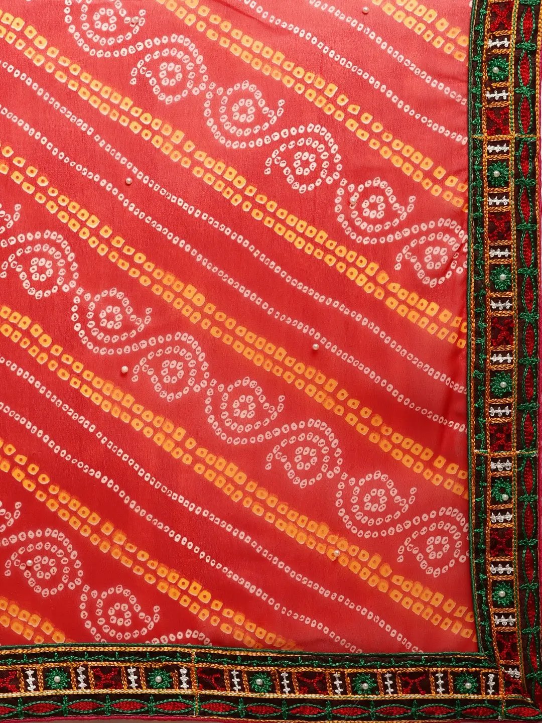 Royal Katchi Embroidery Saree