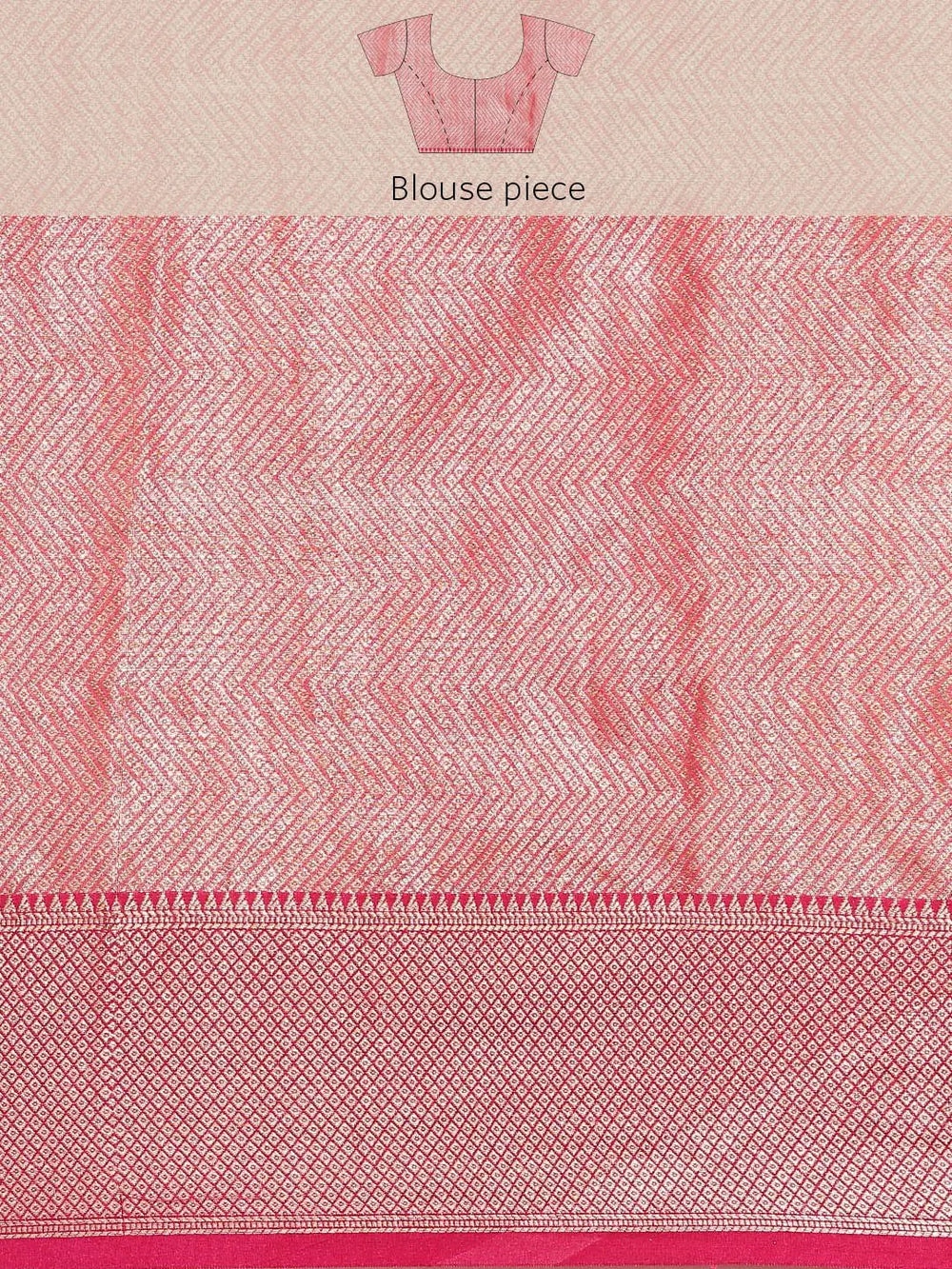 Soft Silk Kanjivaaram Saree With Ethnic Motif Border