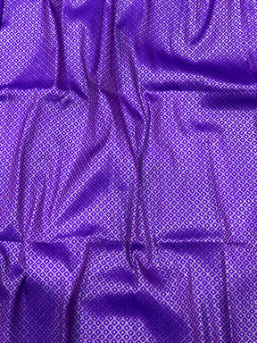 Wine Kolam Silk Heritage Saree