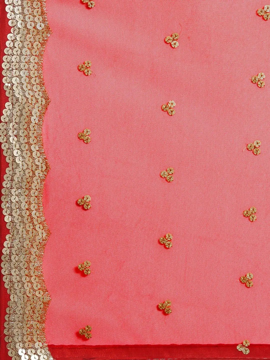 Soft Net Sequence Work Party Wear Saree 