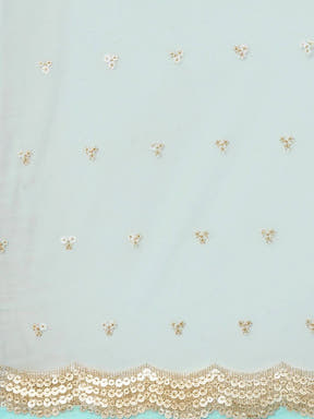 Soft Net Sequence Work Party Wear Saree 