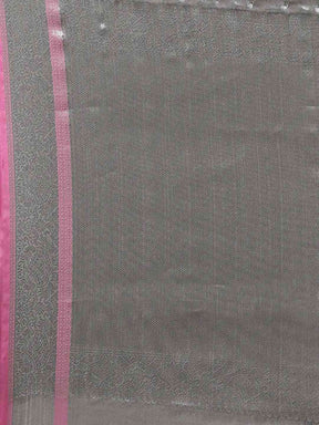  Exclusive Kanjivaram Zari Silk Saree with Ethnic Motifs