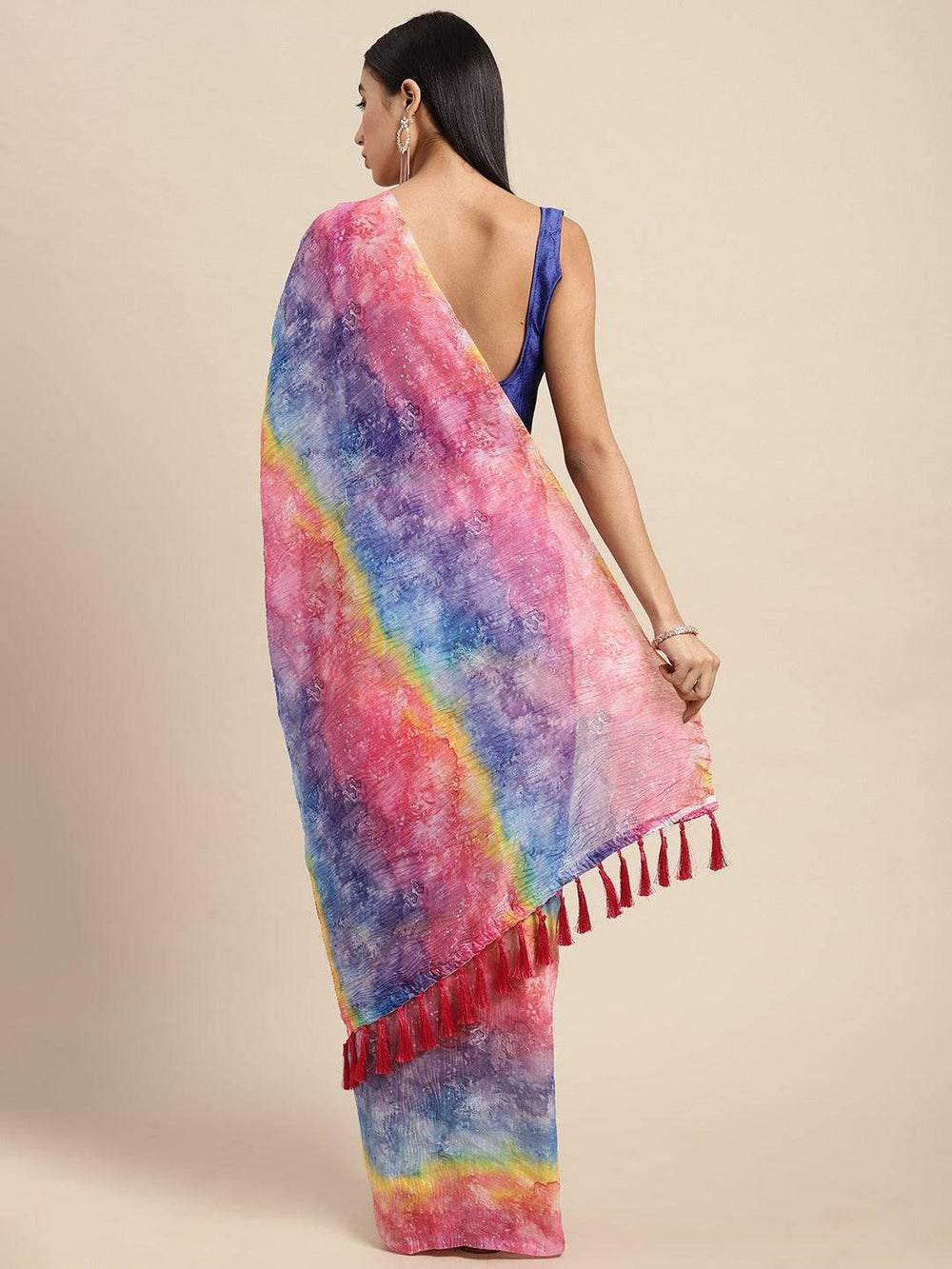 Bollywood Designer Soft Linen Crush Saree