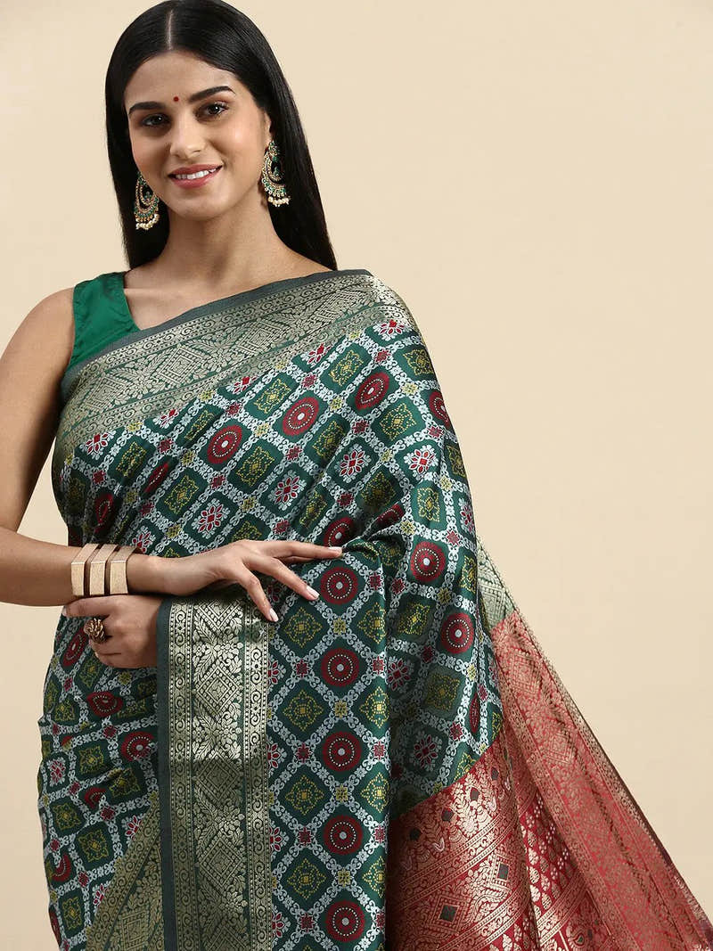 Patola Soft Silk Traditional Wear Saree
