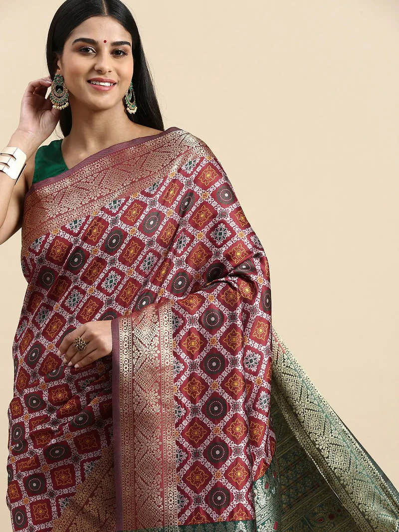 Patola Soft Silk Traditional Wear Saree