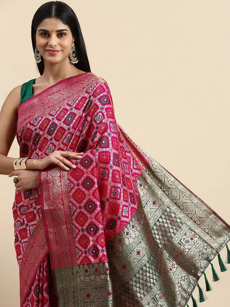 Patola Soft Silk Traditional Wear Saree