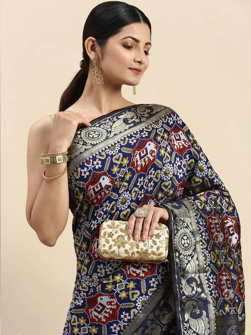 Patola Soft Silk Traditional Wear Saree