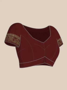 Patola Soft Silk Banarasi Saree With Zari border 