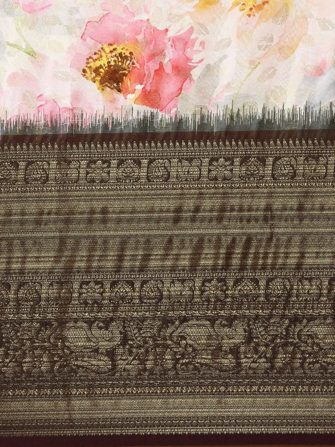  Silk Saree With Digital Kalamkari Print Pattu 