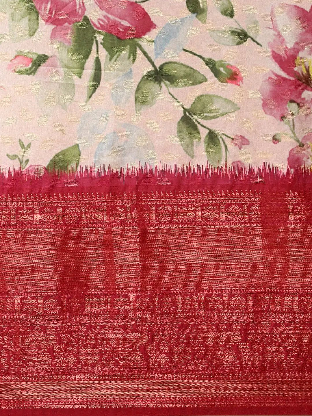  Silk Saree With Digital Kalamkari Print Pattu 