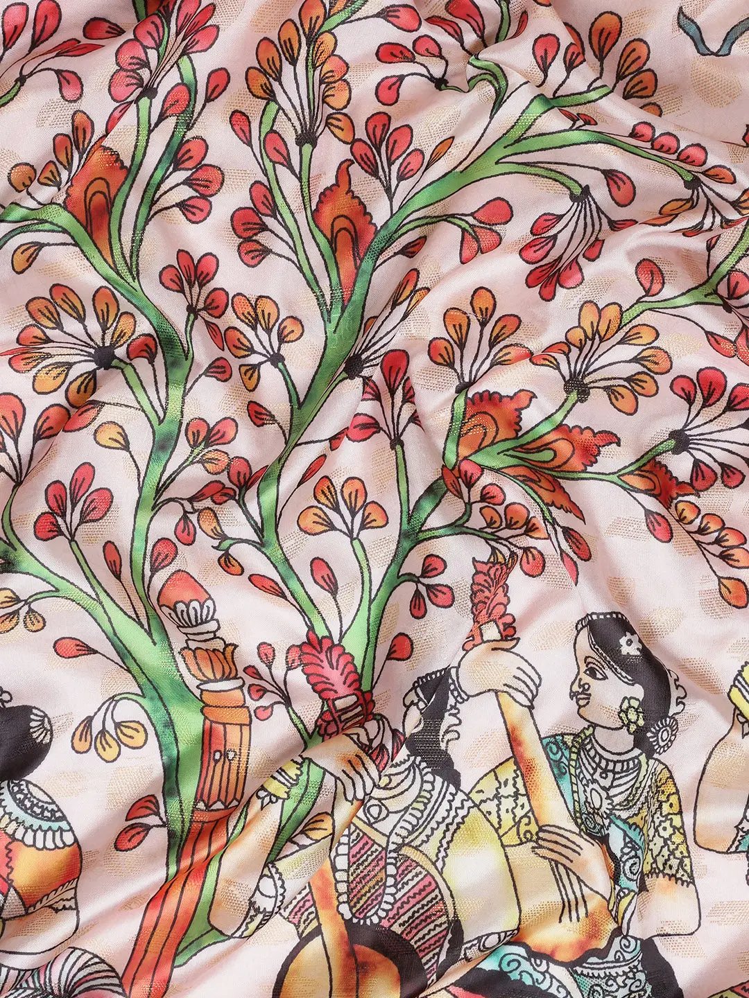 Designer Kalamkari Pattu Banarasi Silk Sarees 