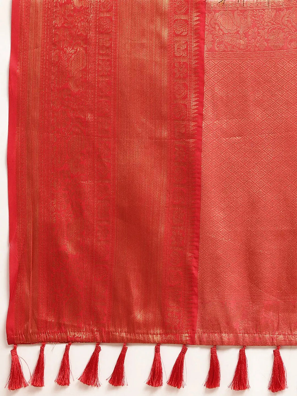  Designer Banarasi Digital Kalamkari Print Pattu Silk Saree