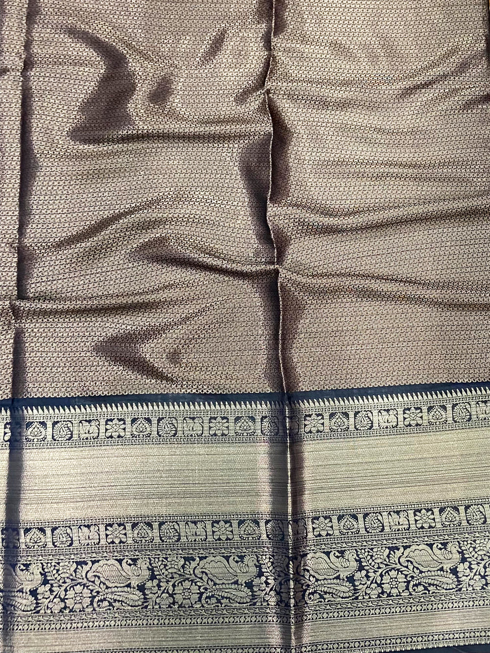 Heritage Bloom Kalamkari Silk Saree

