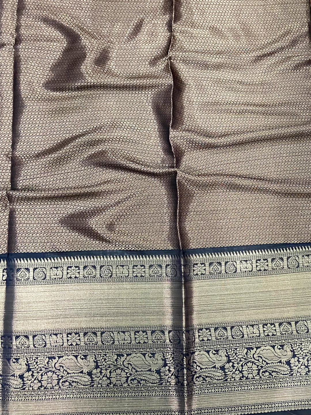 Heritage Bloom Kalamkari Silk Saree