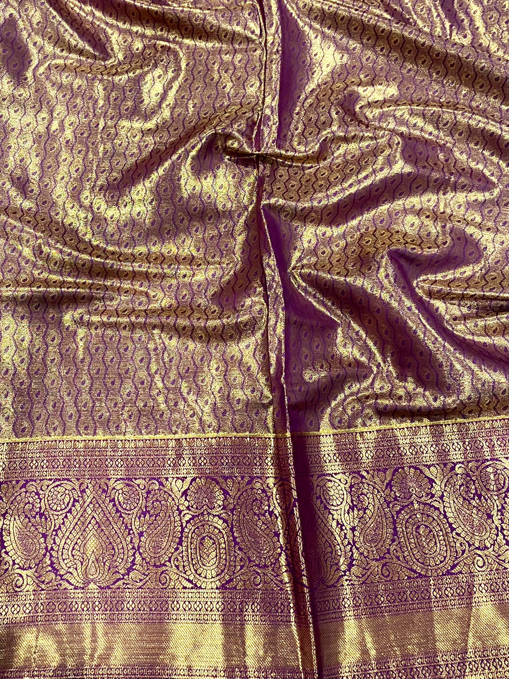 Light Green Dharmavaram Silk Saree