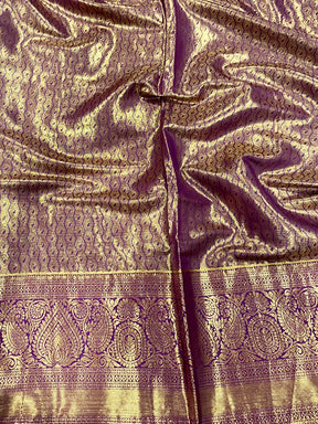 Light Green Dharmavaram Silk Saree