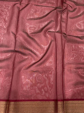 Rama Tussar Silk Digital Print Saree
