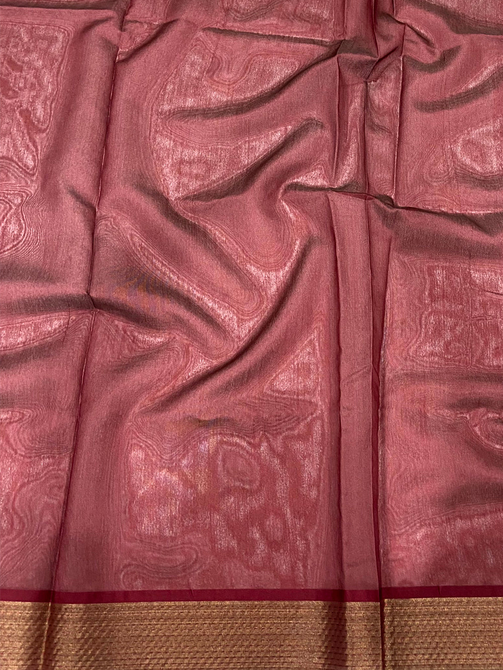 Rama Tussar Silk Digital Print Saree