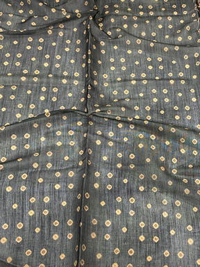Green Bandhej Digital Print Saree