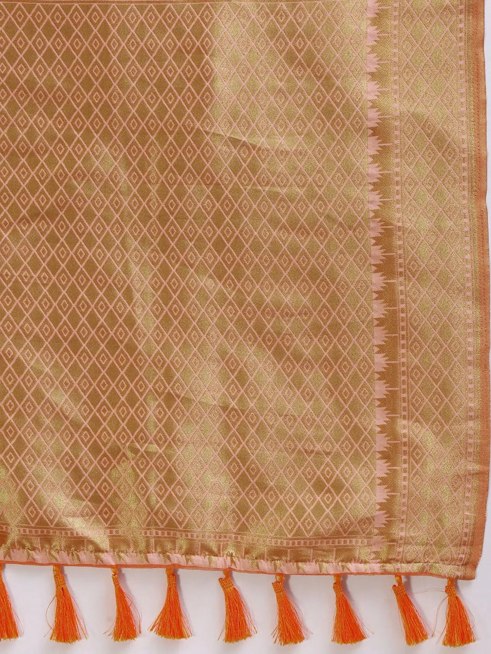  Pure Organza Banarasi Zari Motif Designer Saree 