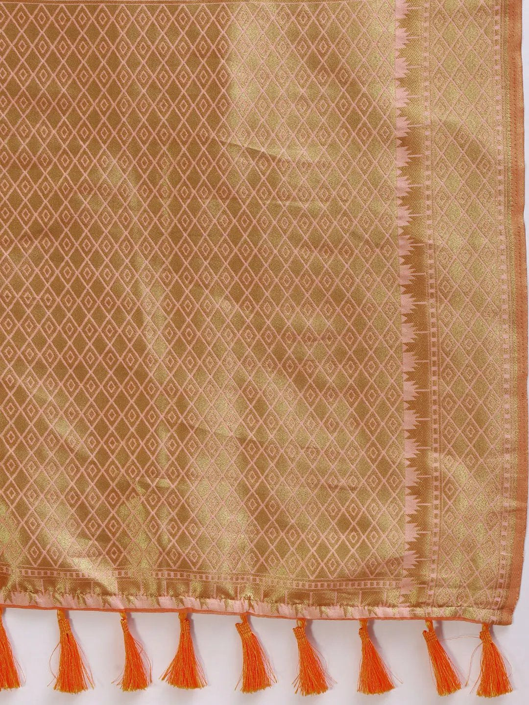  Pure Organza Banarasi Zari Motif Designer Saree 