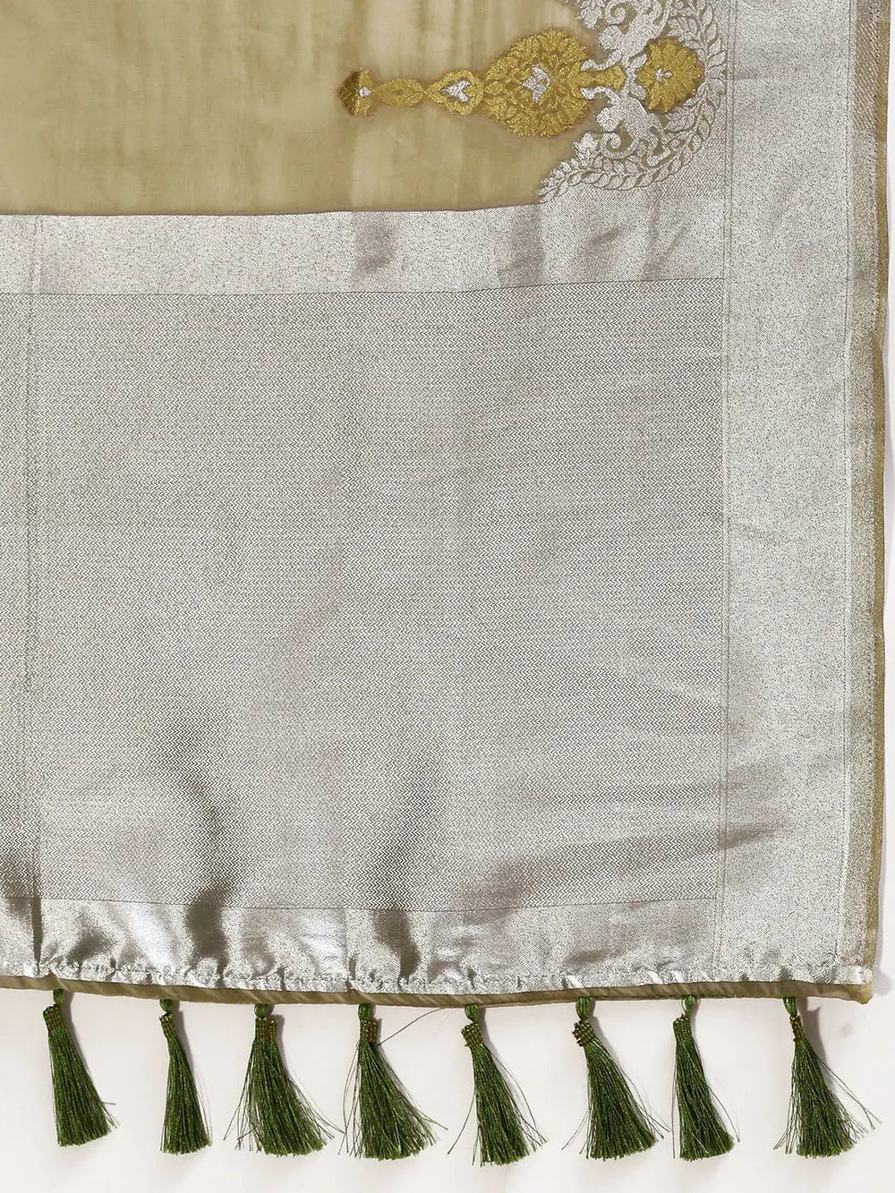  Pure Organza Banarasi Zari Motif Designer Saree 