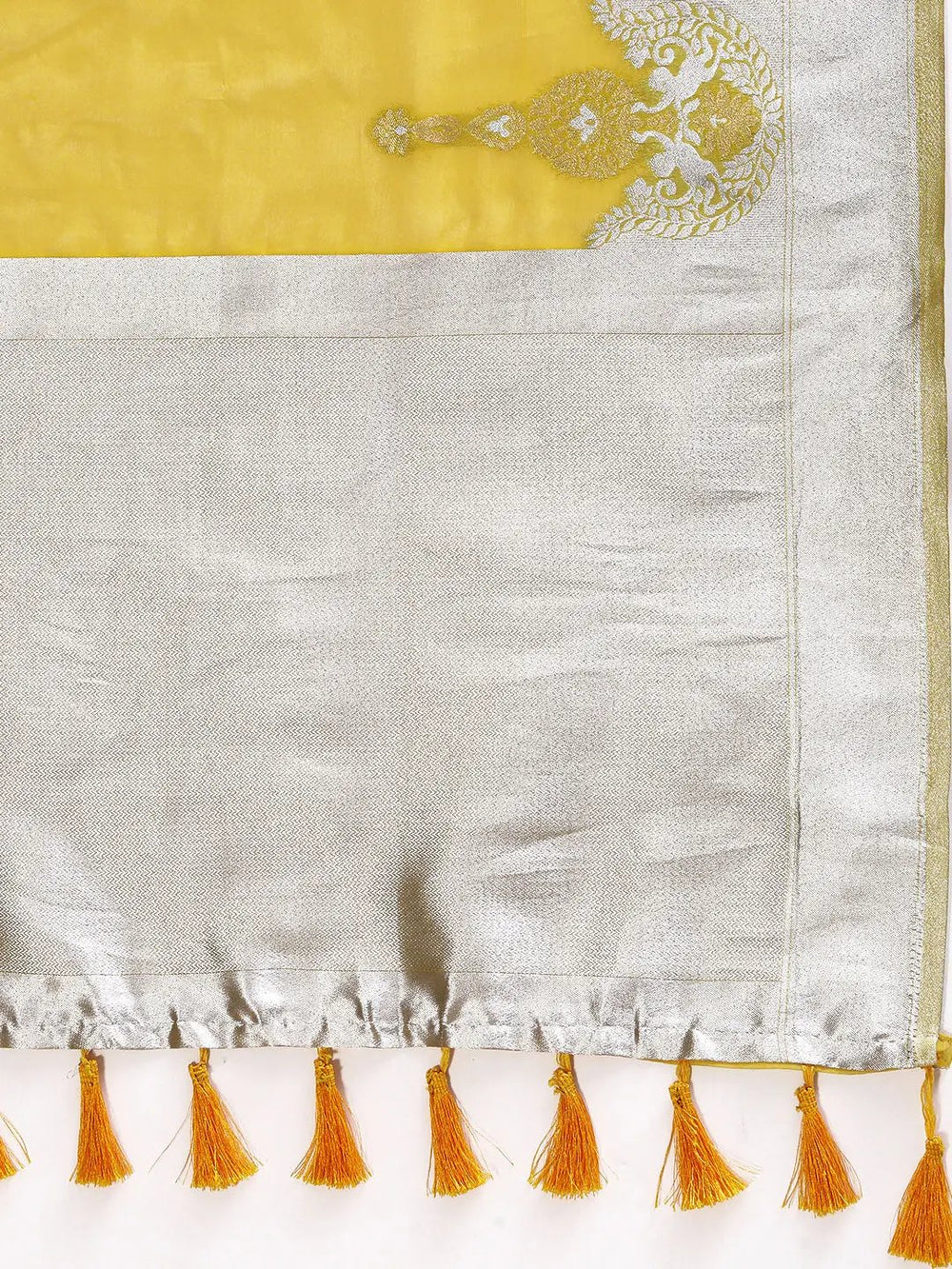  Pure Organza Banarasi Zari Motif Designer Saree 