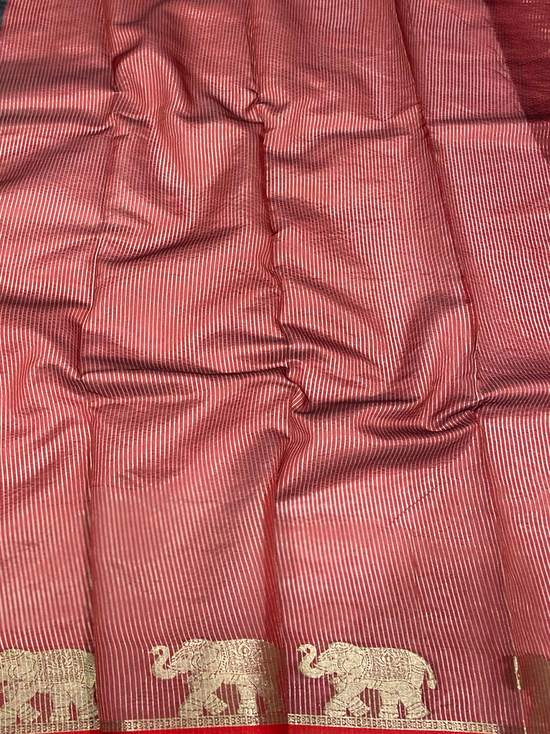 Black Pure Silk Bandhani Butti Saree