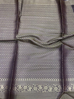 Aster Floral Brids Print Saree