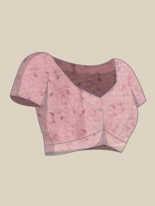 Banarasi soft silk sarees with intricate flower prints