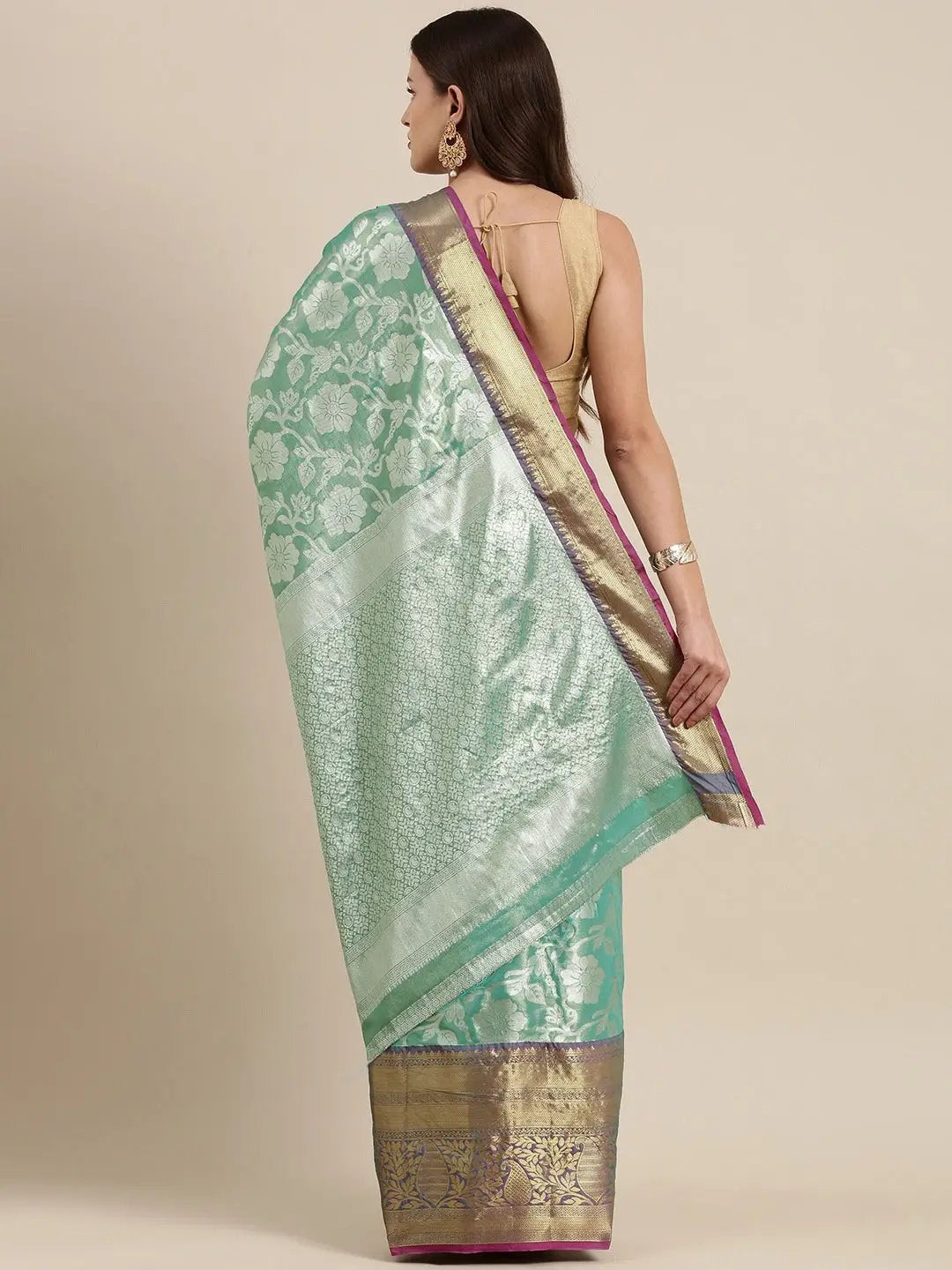 Premium One Gram Gold Tissue Silk Saree Collection