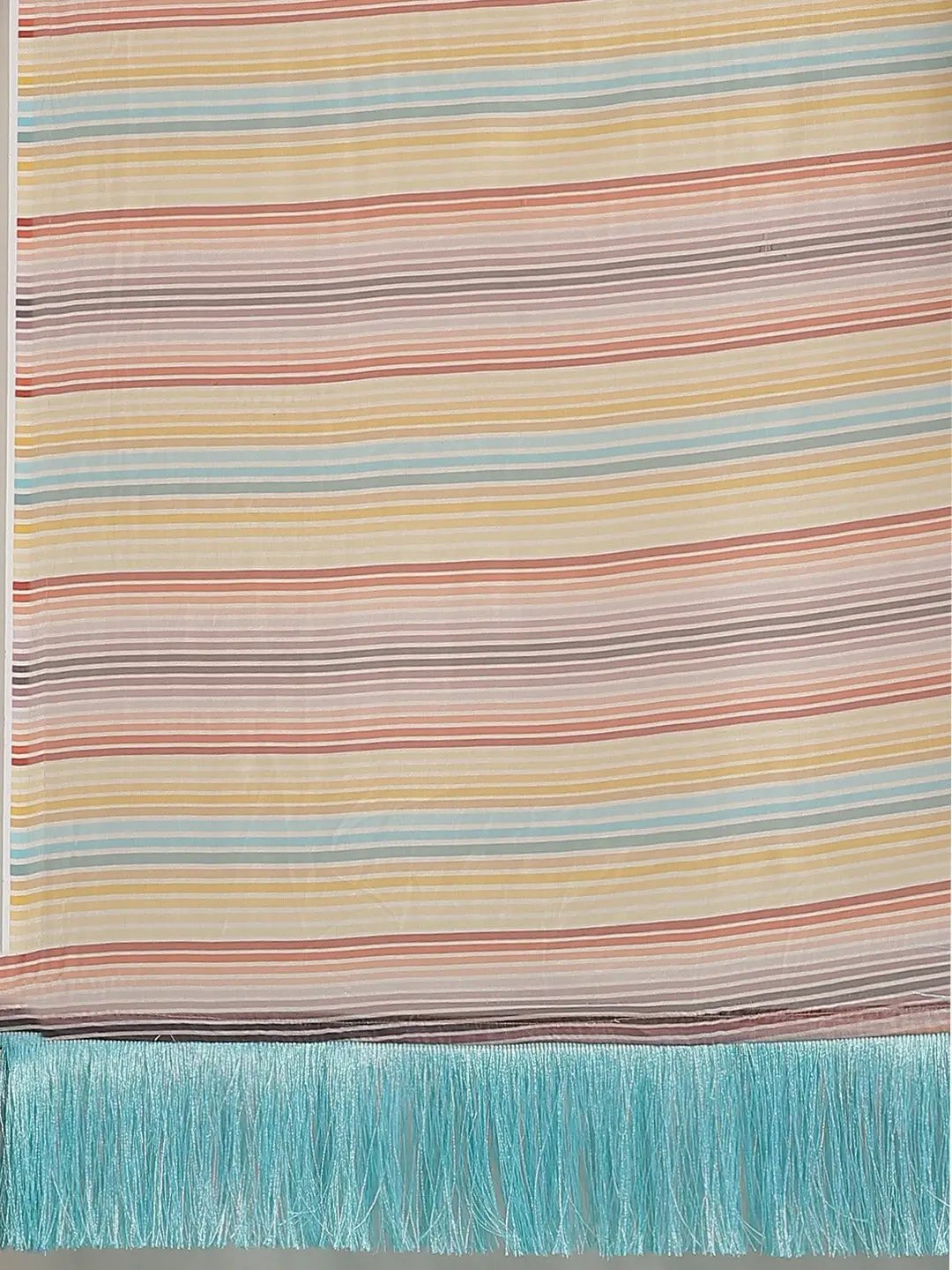 Buy Celebrity Striped Silk Saree Online At Vastranand