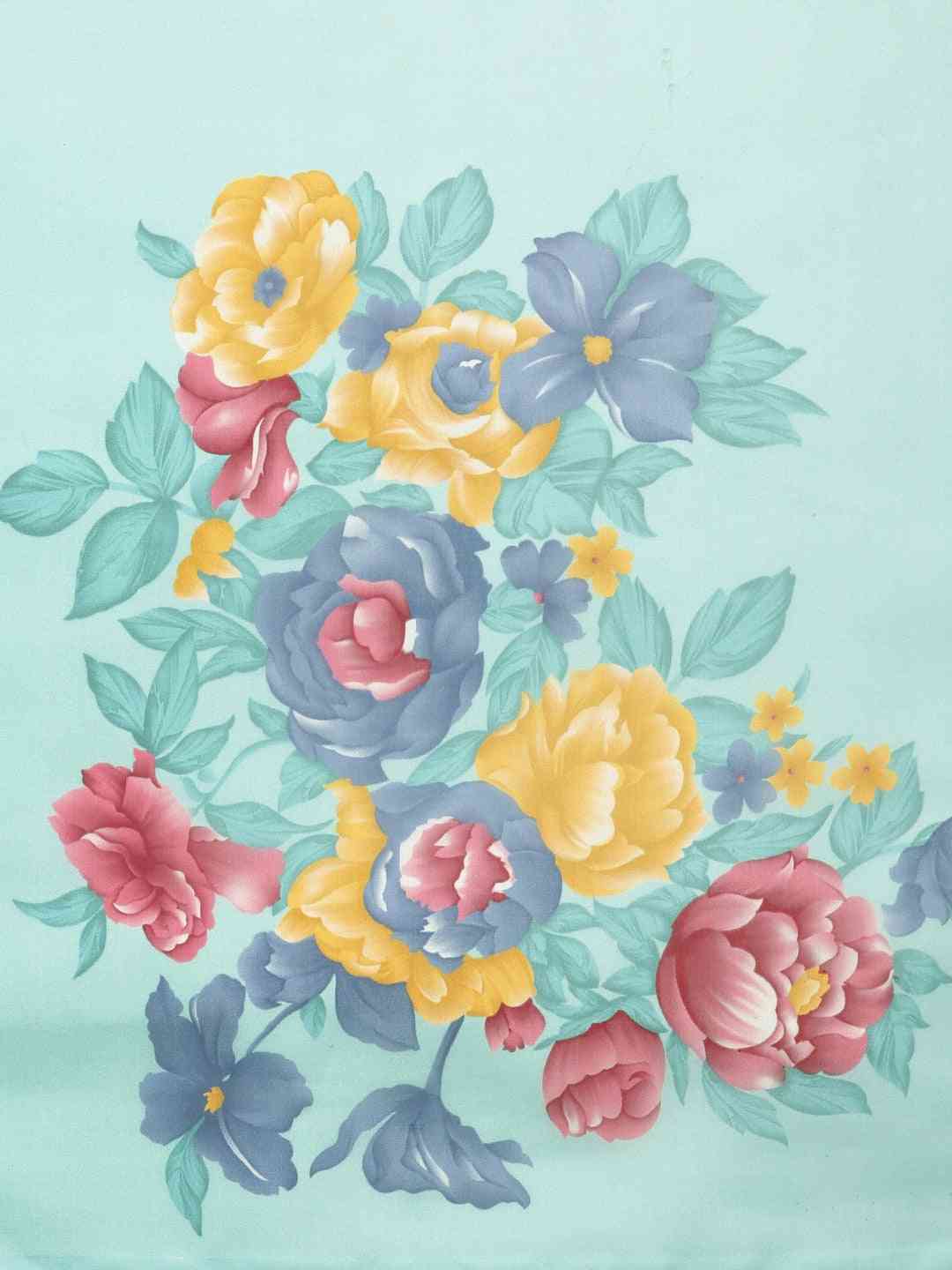 Buy Vastranand's Celebrity Floral Printed Silk Saree 