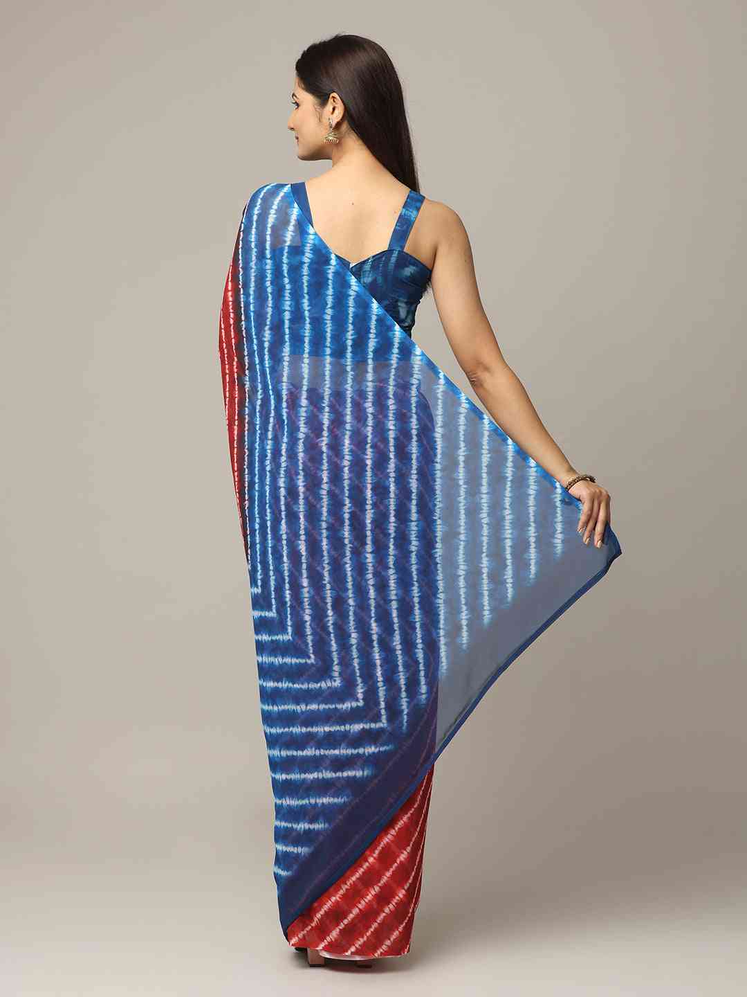 Ombre Soft Georgette Digital Print Party Wear Saree