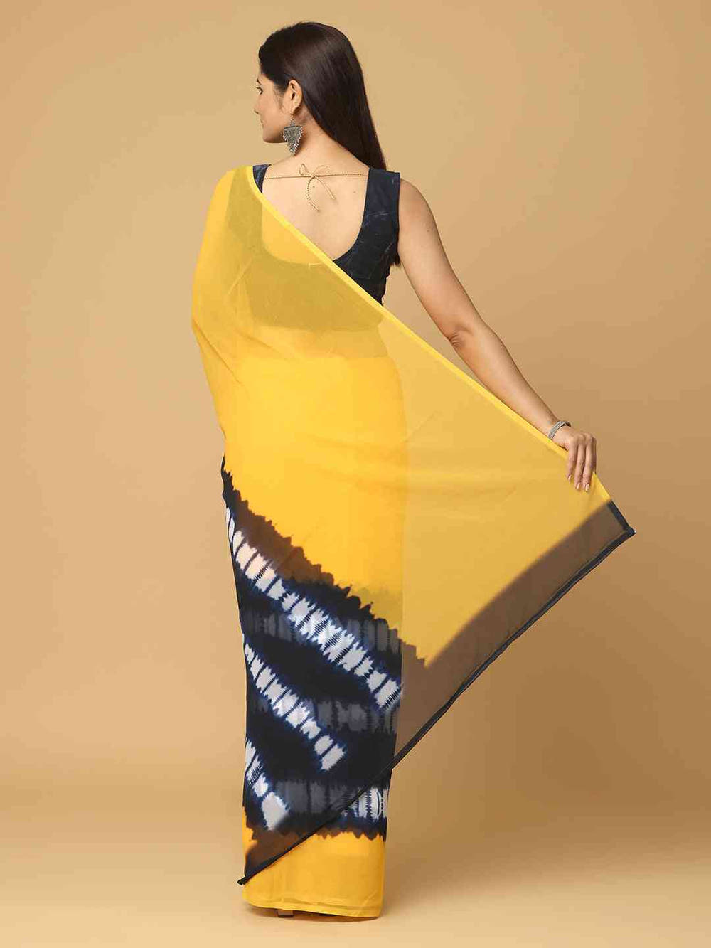 Ombre Soft Georgette Digital Print Party Wear Saree