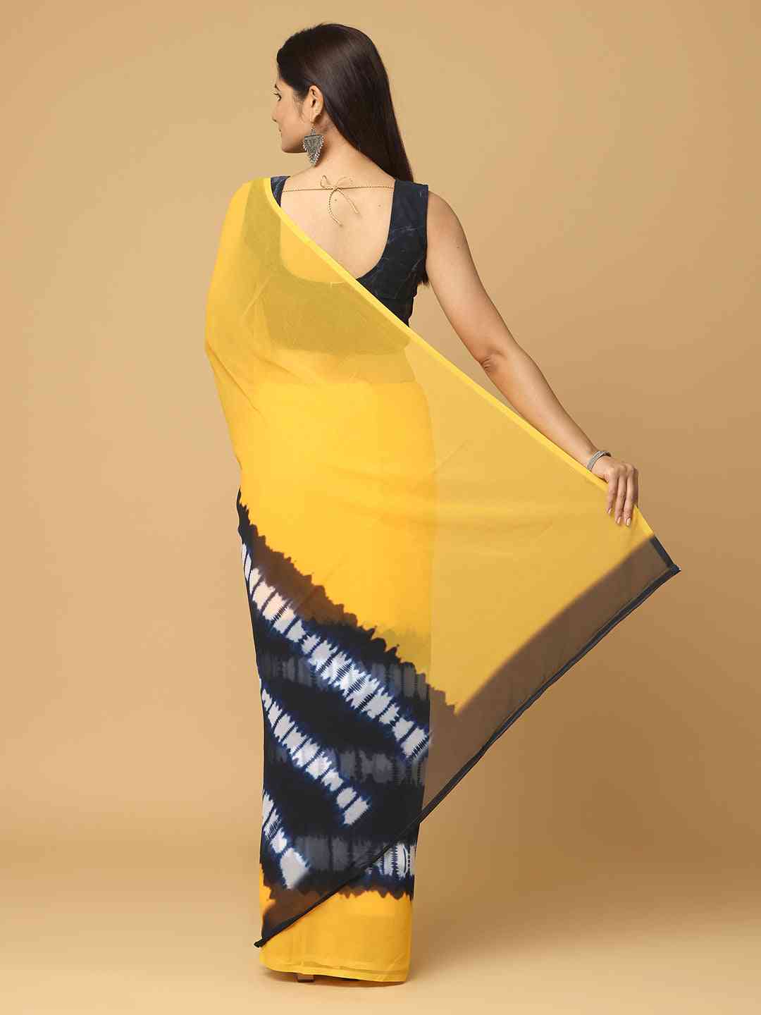 Ombre Soft Georgette Digital Print Party Wear Saree