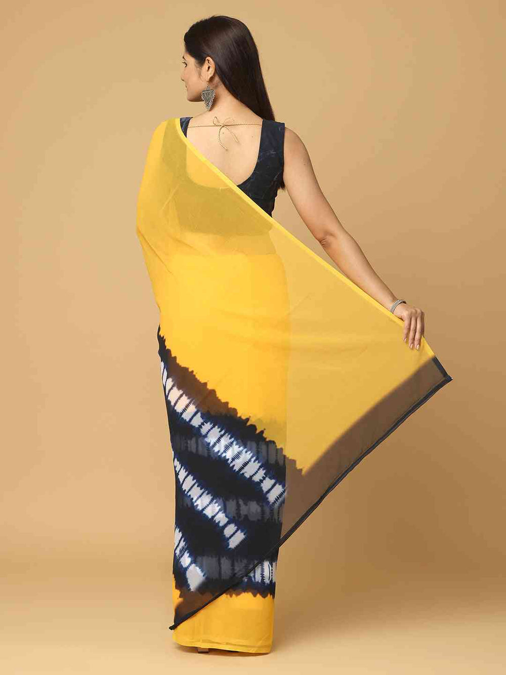 Ombre Soft Georgette Digital Print Party Wear Saree