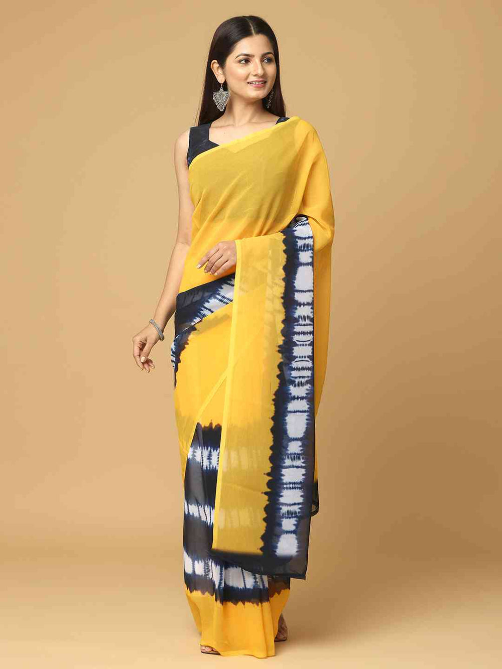 Ombre Soft Georgette Digital Print Party Wear Saree