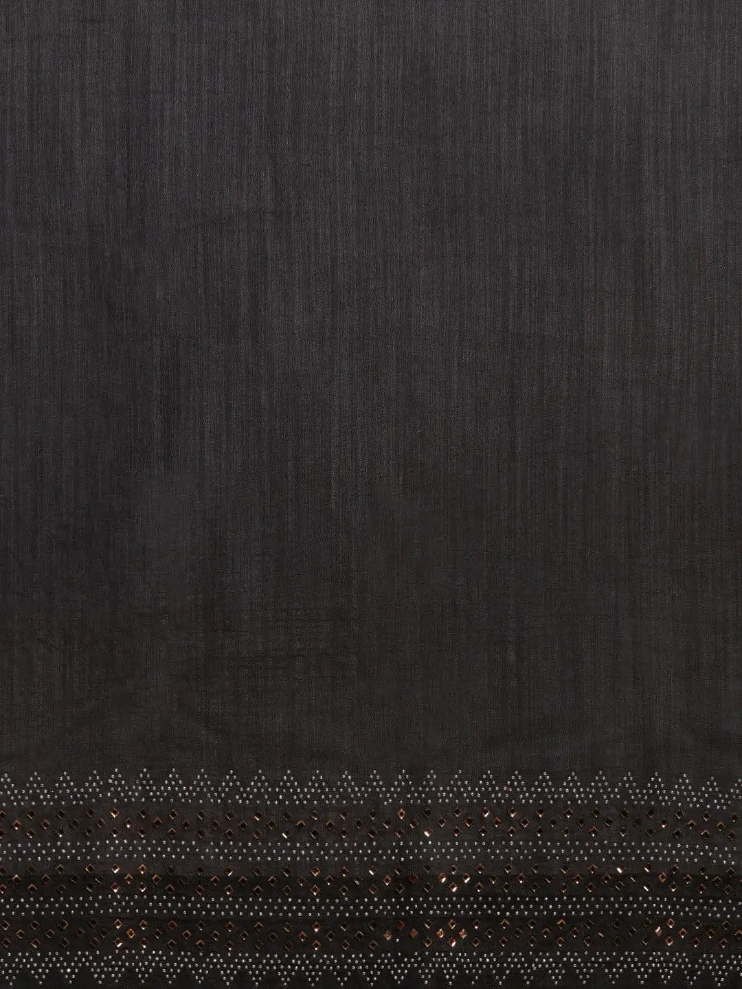 Buy Stylish Embellished Broder And Stones Work Silk Saree