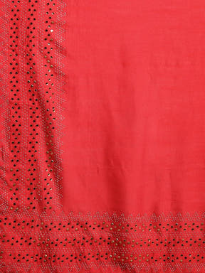  Poly Silk Saree Stylish Embellished Broder 