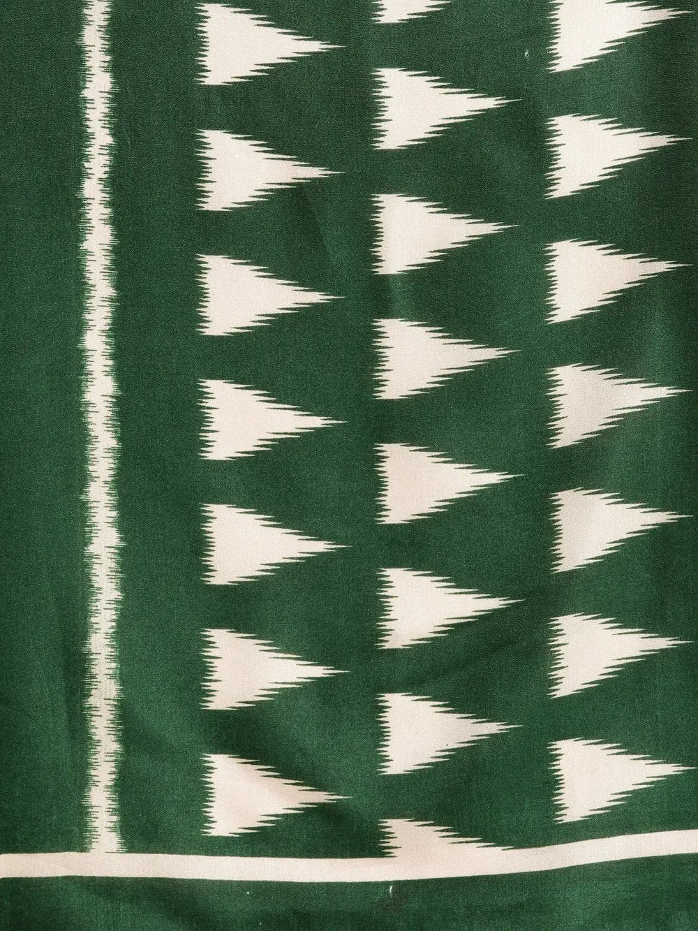  Stylish Linen Kalamkari Print Chanderi Saree 