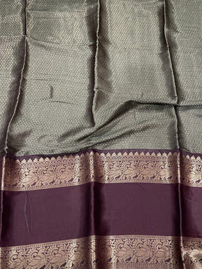 Rama Banarasi Pichwai Print Saree