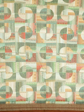 Soft Linen Digital Print Festive Wear Saree