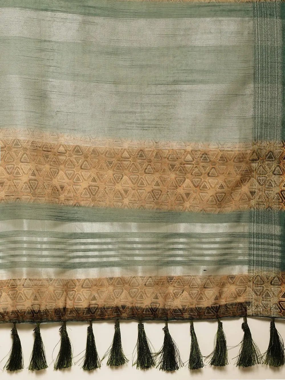 Exclusive Soft Linen Digital Print Festive Wear Saree