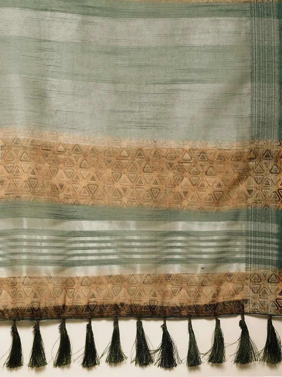 Exclusive Soft Linen Digital Print Festive Wear Saree