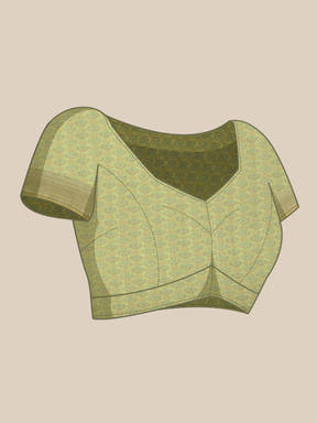 Digital Block Print Desine Soft Linen Saree