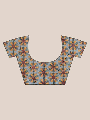 Buy At Vastranand Stylish Poly Chiffon Abstract Print Saree 