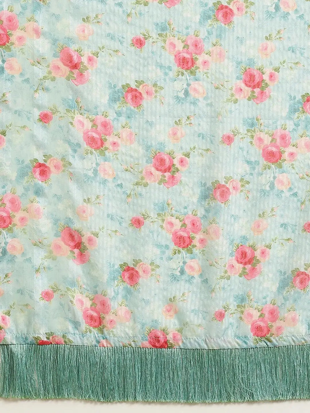 Stylish Poly Chiffon Floral Digital Print Saree 