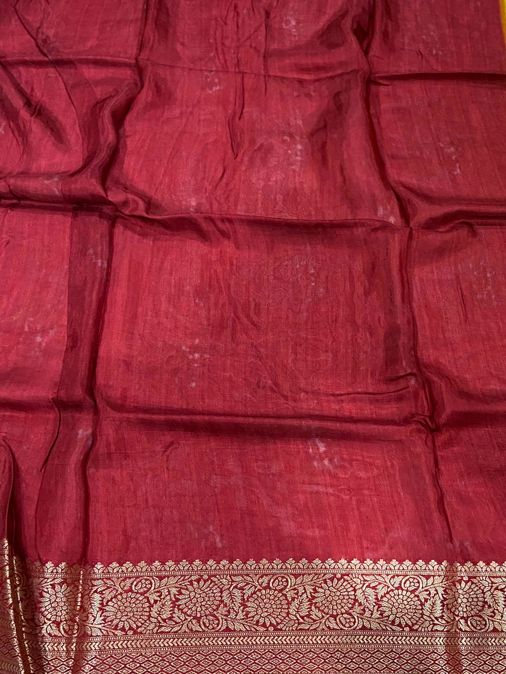 Majestic Zari Blossom Dola Silk Saree