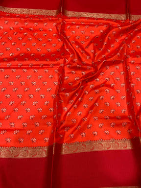 Opulent Rettapet Banarasi Silk Saree